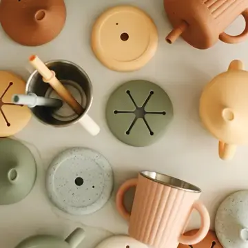 Stainless + Silicone 3-in-1 Cup
