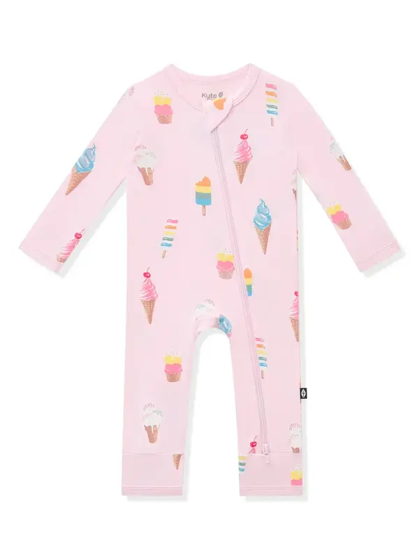 Kyte Zipper Romper - Sakura Ice Cream