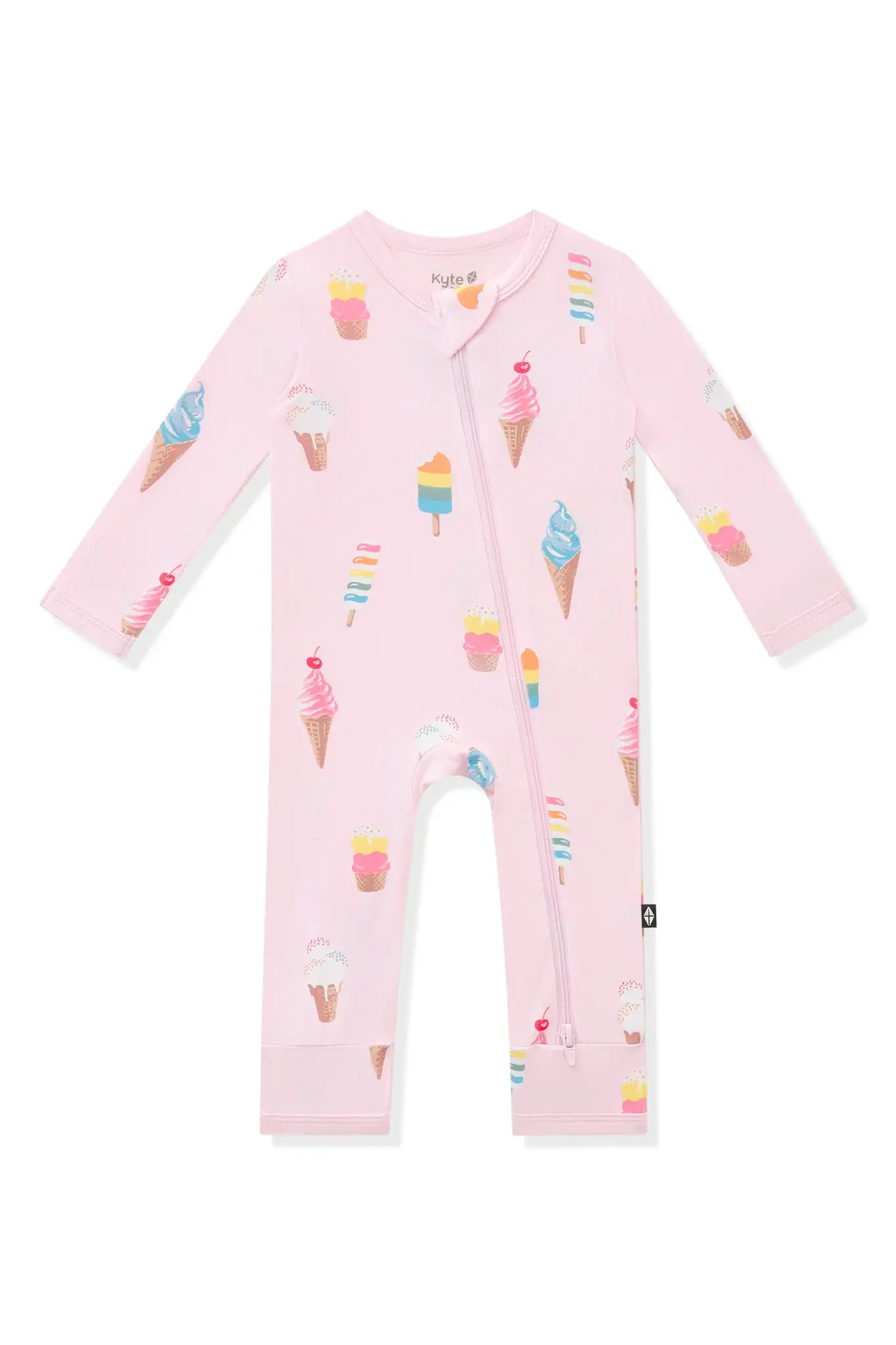 Kyte Zipper Romper - Sakura Ice Cream