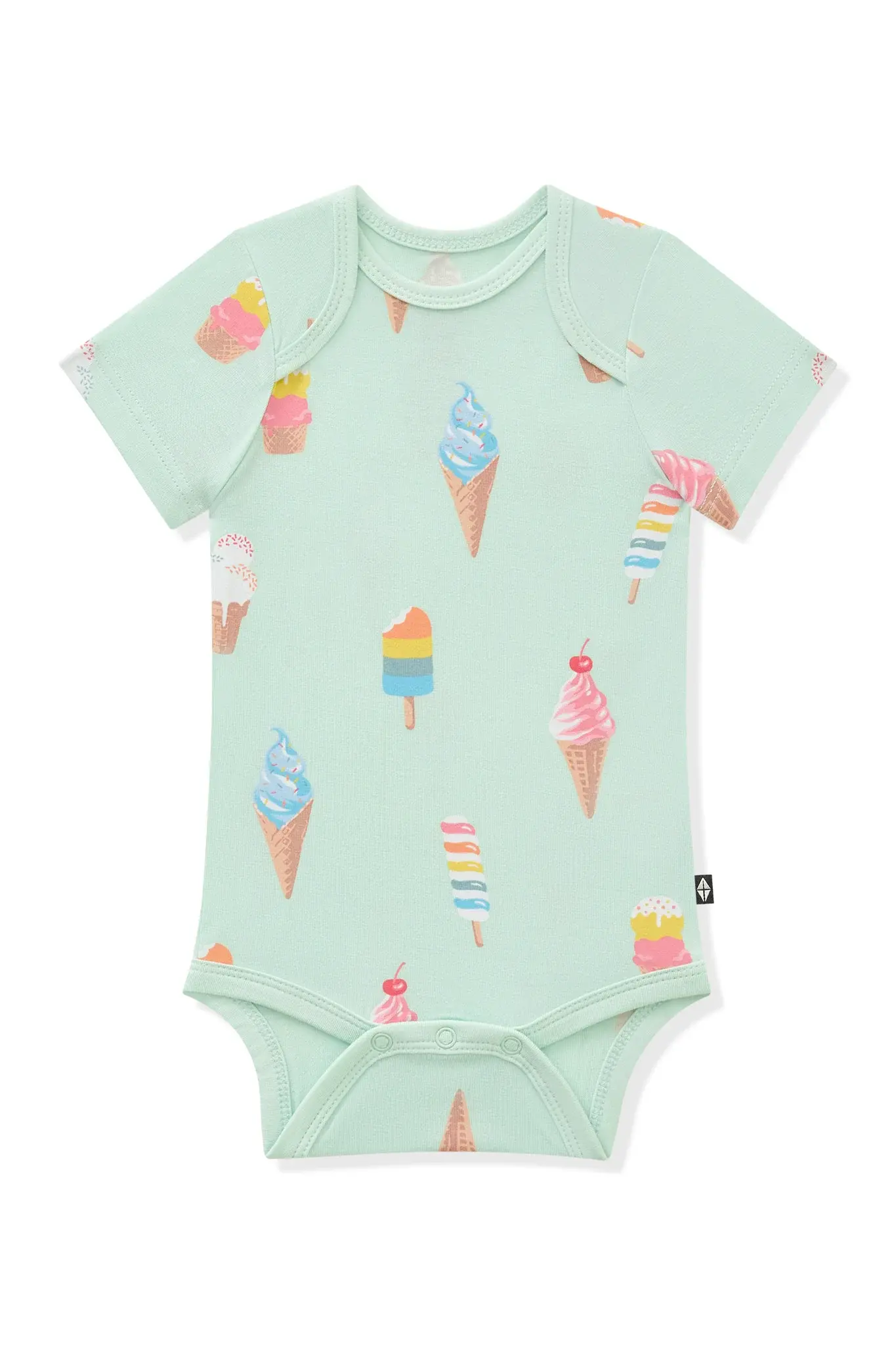 Kyte Bodysuit - Mint Ice Cream