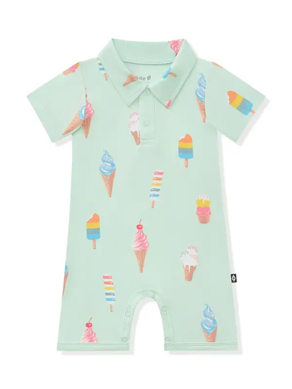 Kyte Polo Shortall - Mint Ice Cream