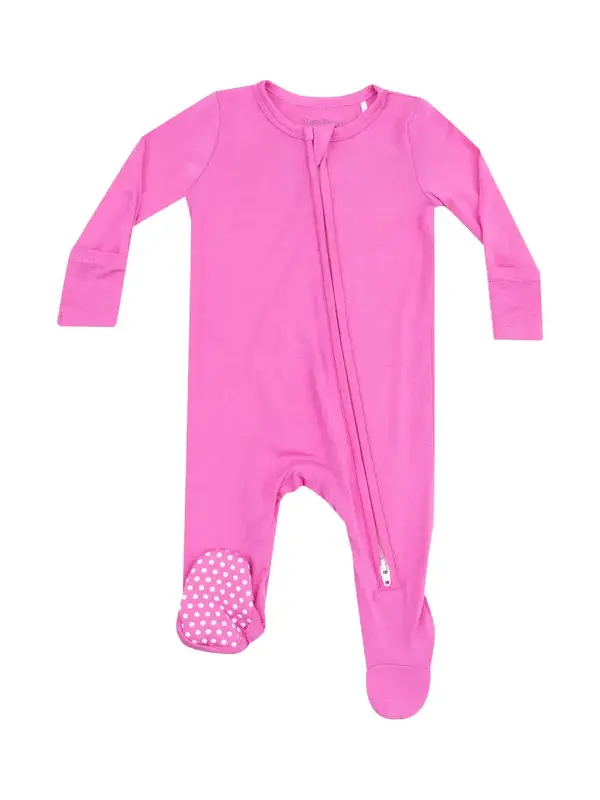 Angel Dear Strawberry Moon Zipper Footie