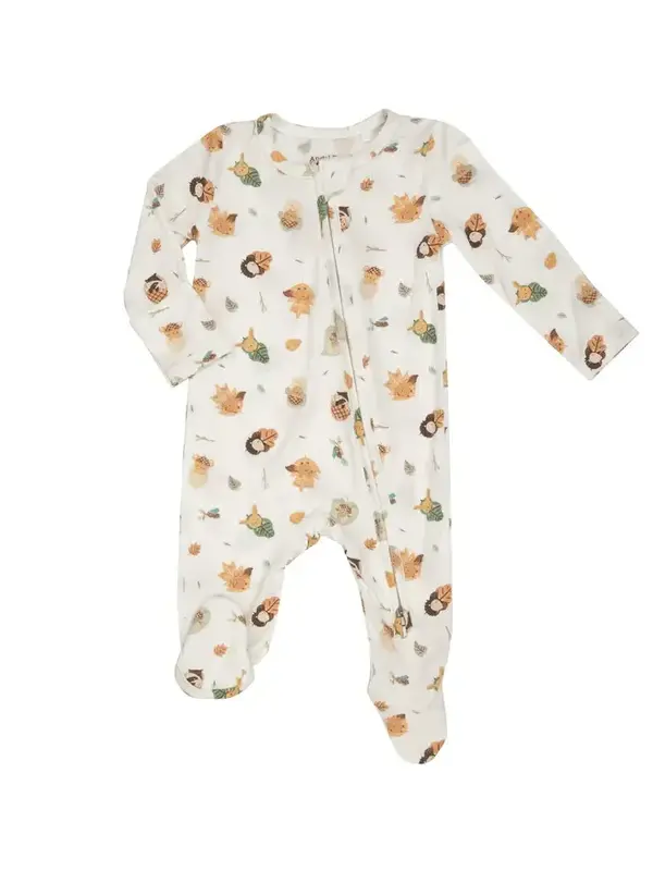 Angel Dear Woodland Babies Zipper Footie