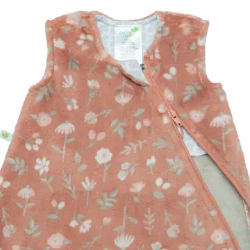 Flowers Plush Sleep Bag