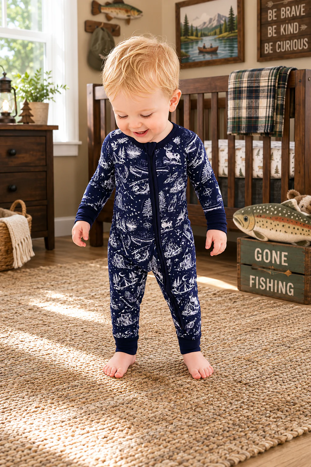 Into the Wilderness - Convertible Bamboo Romper