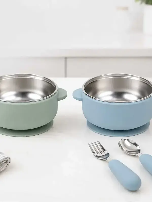 Baby Bliss Stainless Steel Bowl Set