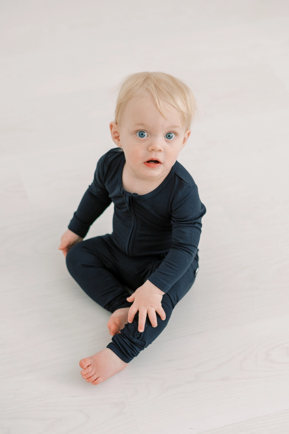Bamboo Romper - Midnight Navy