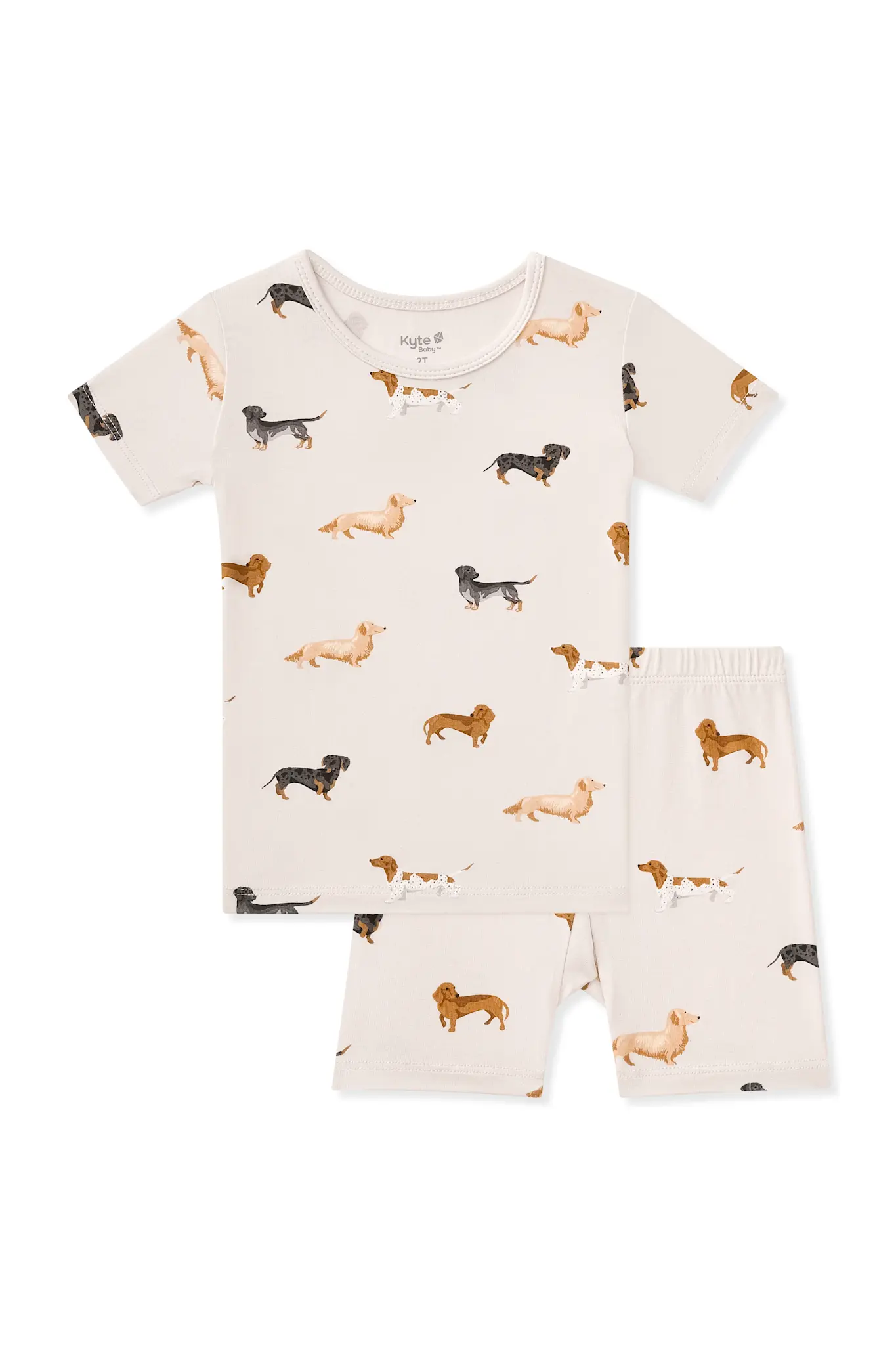 Kyte Short Sleeve Pajama Set - Dachshund