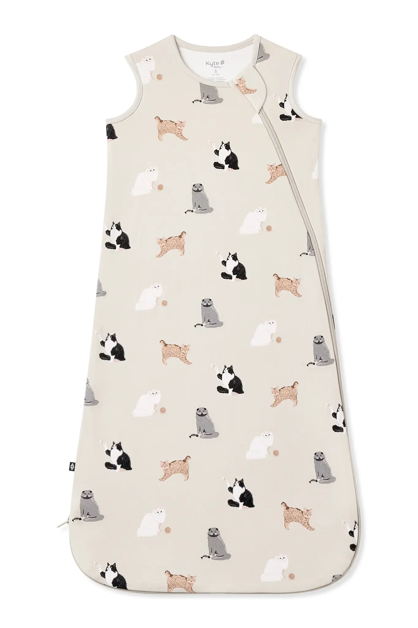 Kyte 0.5 tog Sleep Bag - Fluffy Cat