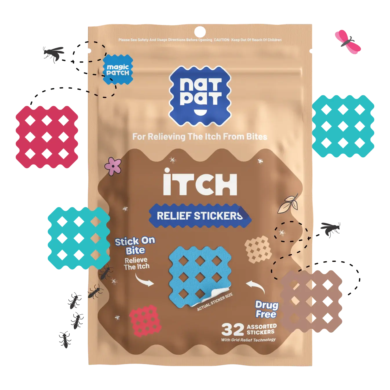 MagicPatch Itch Relief Patches