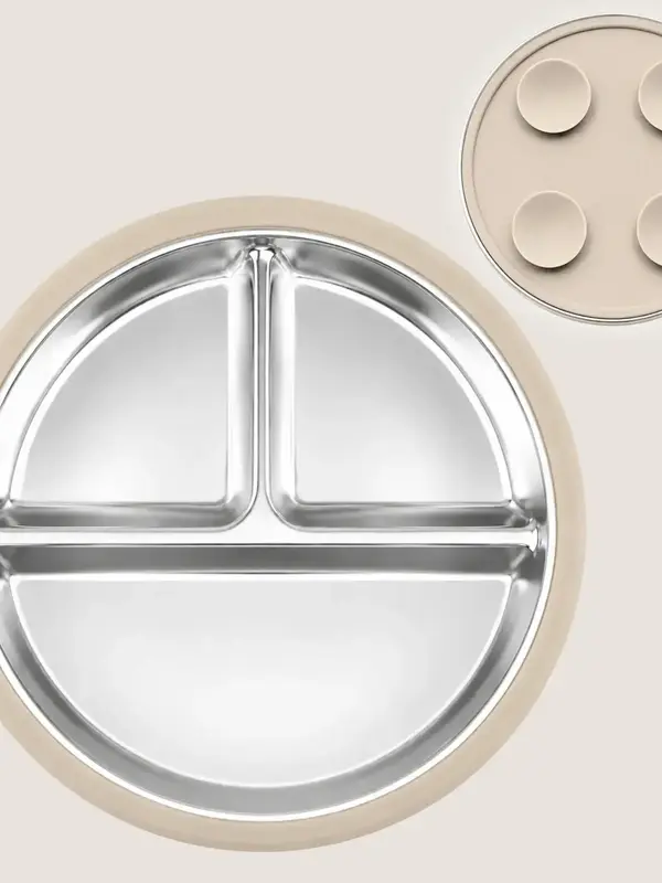 Baby Bliss Stainless Steel Suction Plate