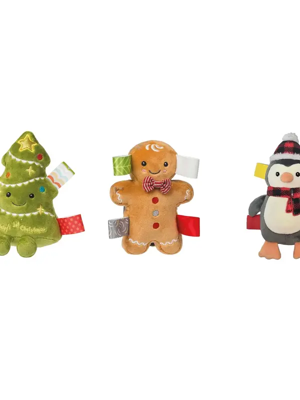 Mary Meyer Baby Taggies Rattle - Holiday - Merry Mingle