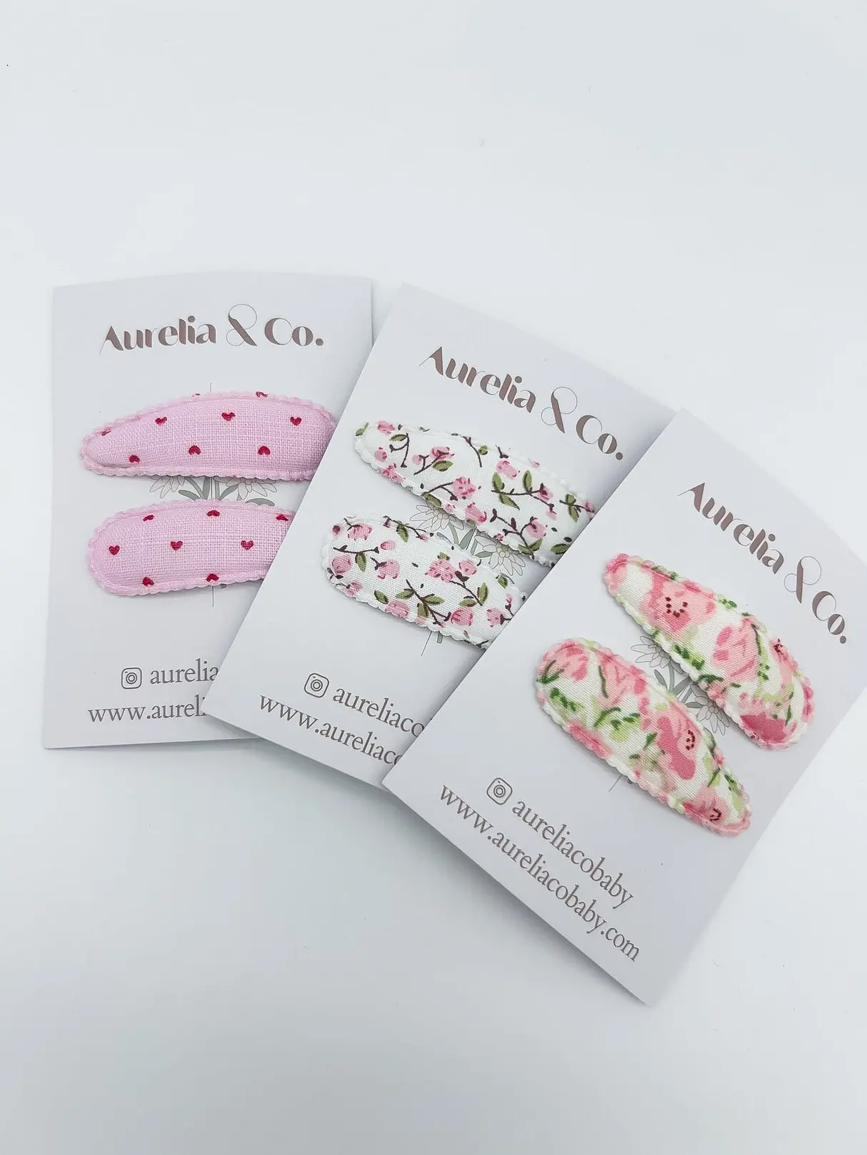 Floral Barrettes
