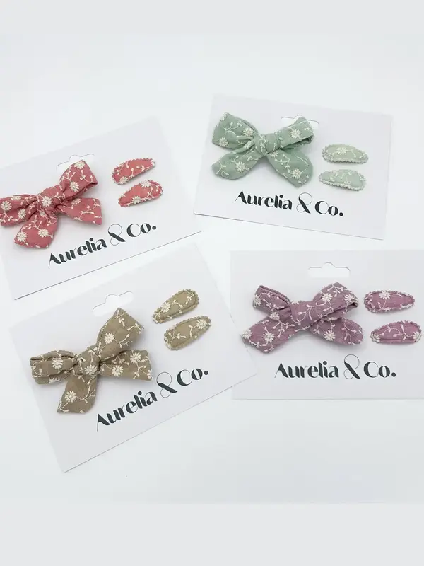 Aurelia & Co. Baby Barrettes & Bows