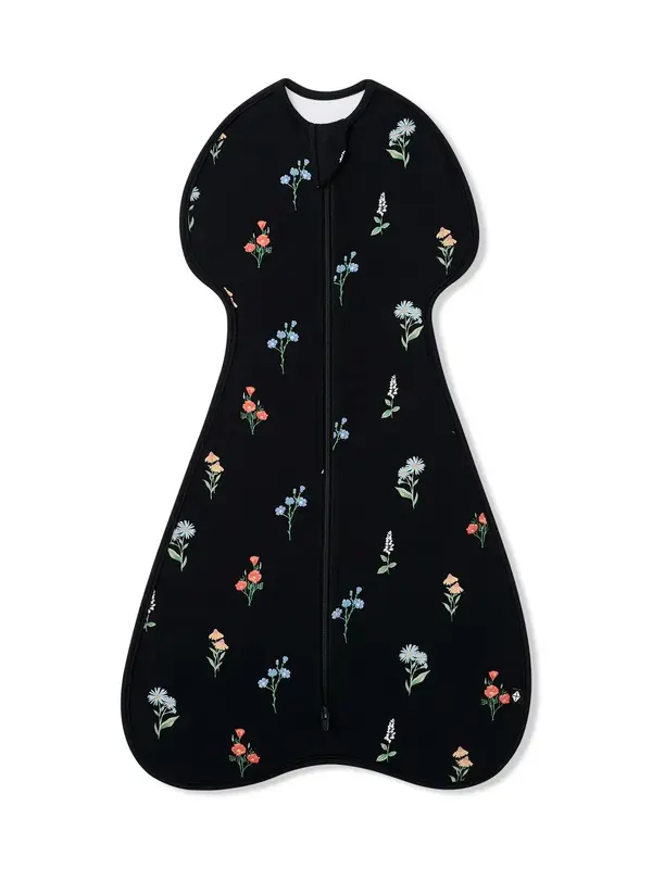 Kyte 0.5 tog Swaddle Bag - Midnight Wildflower