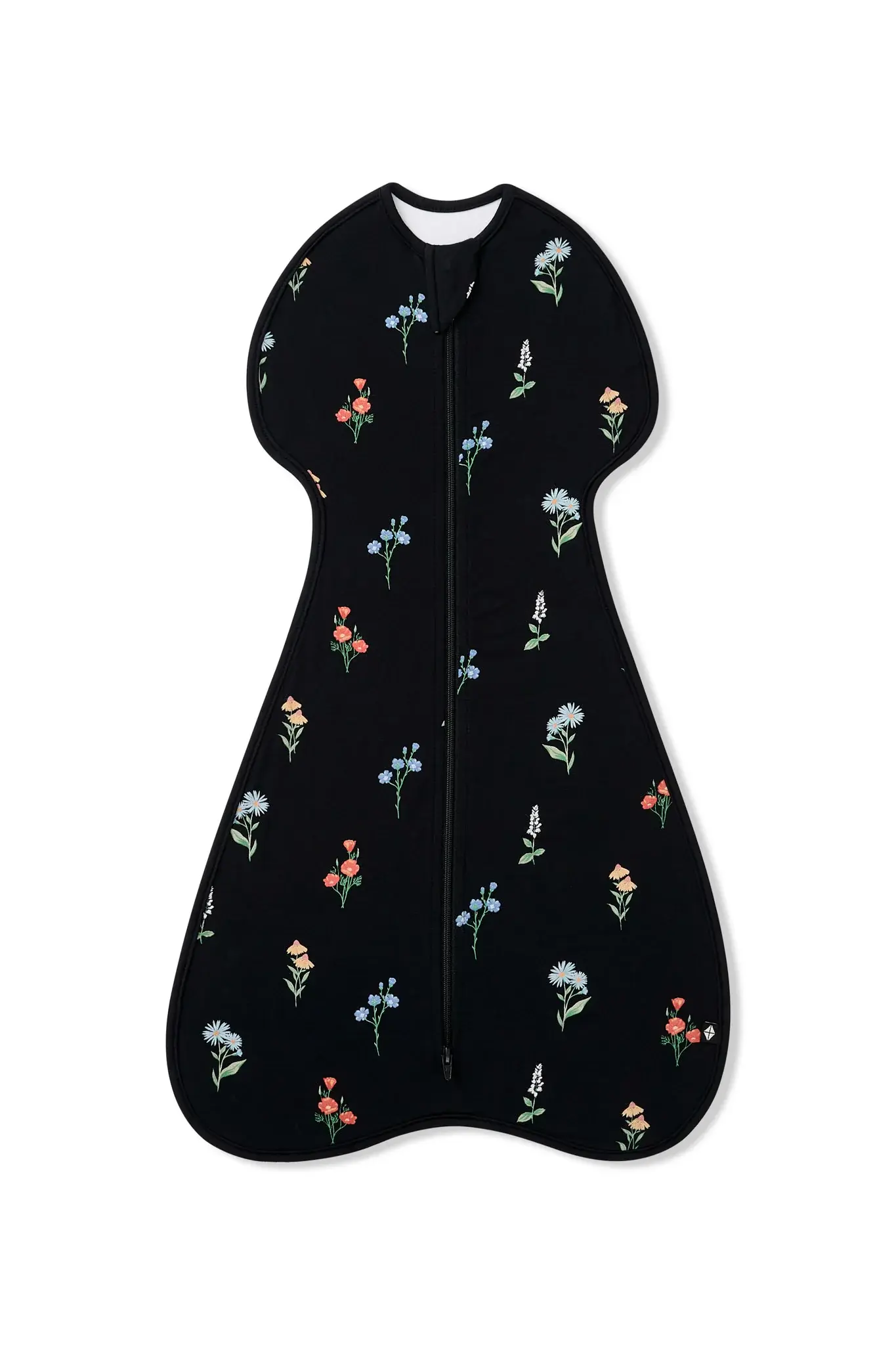 Kyte 0.5 tog Swaddle Bag - Midnight Wildflower