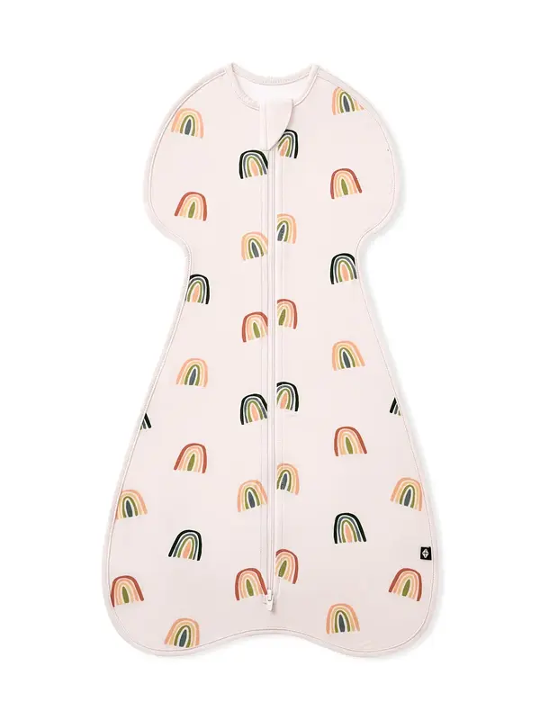 Kyte 0.5 tog Swaddle Bag - Retro Rainbow