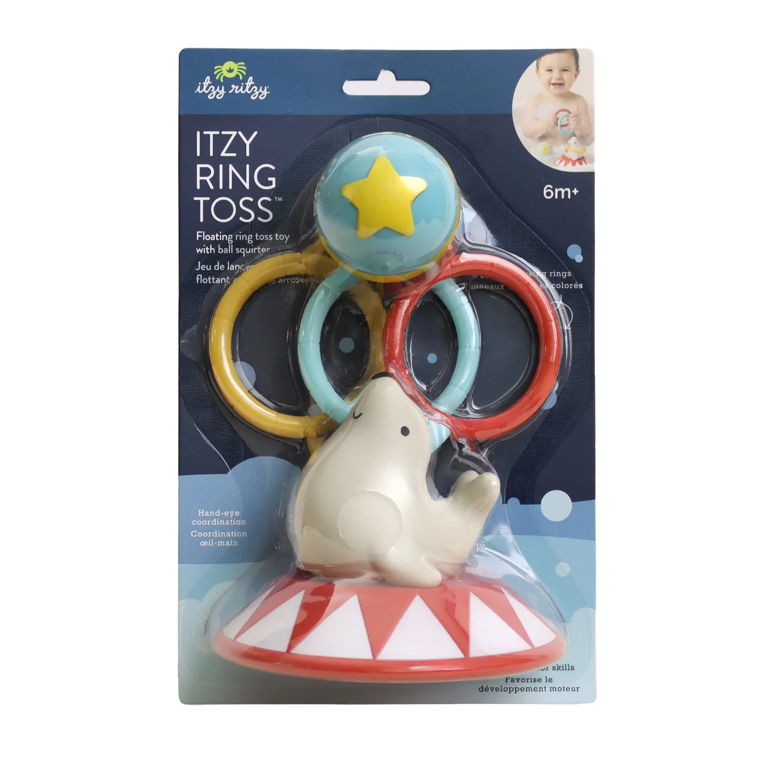 Itzy Bath Ring Toss Circus