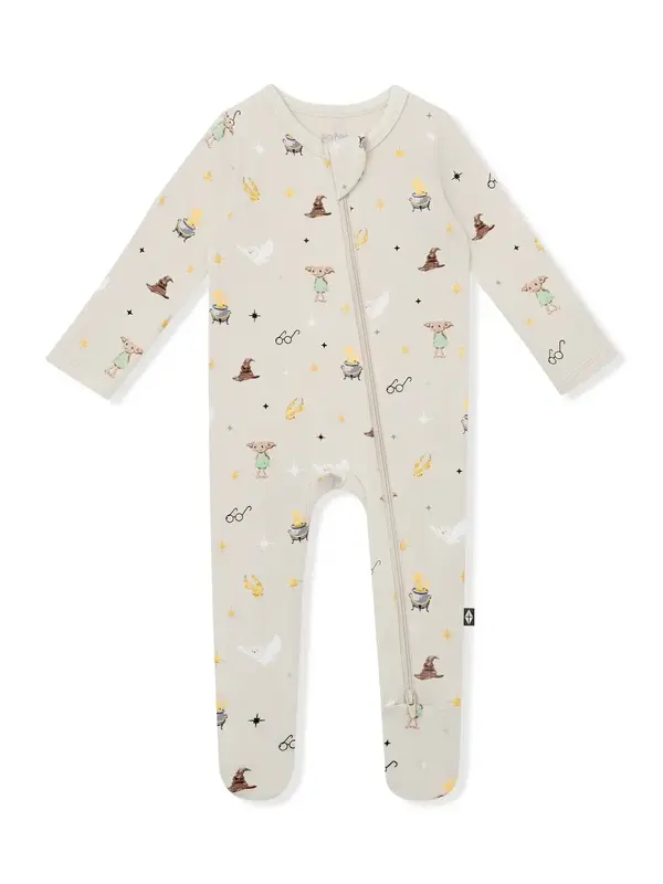 Kyte Zipper Footie - Starry Icon