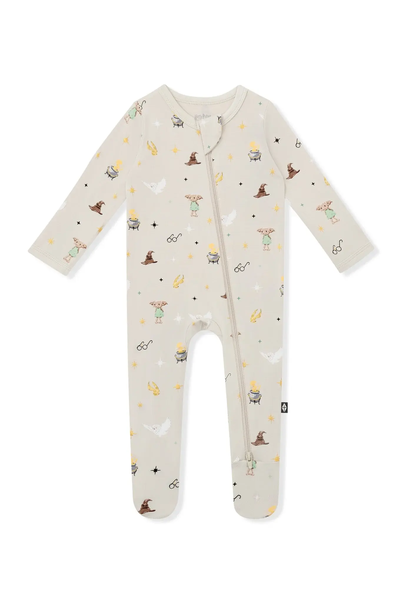 Kyte Zipper Footie - Starry Icon