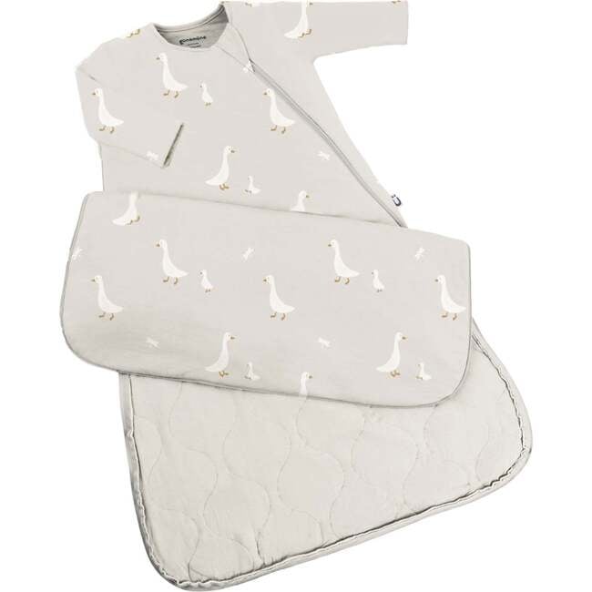 Bamboo Long Sleeve Sleep Bag - Goose 1 TOG