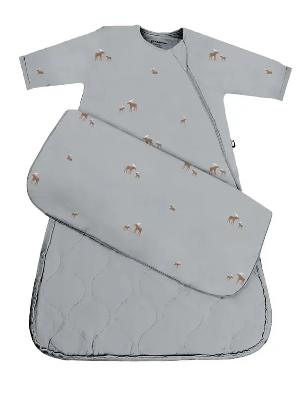 Bamboo Long Sleeve Sleep Bag - Moose 1 TOG