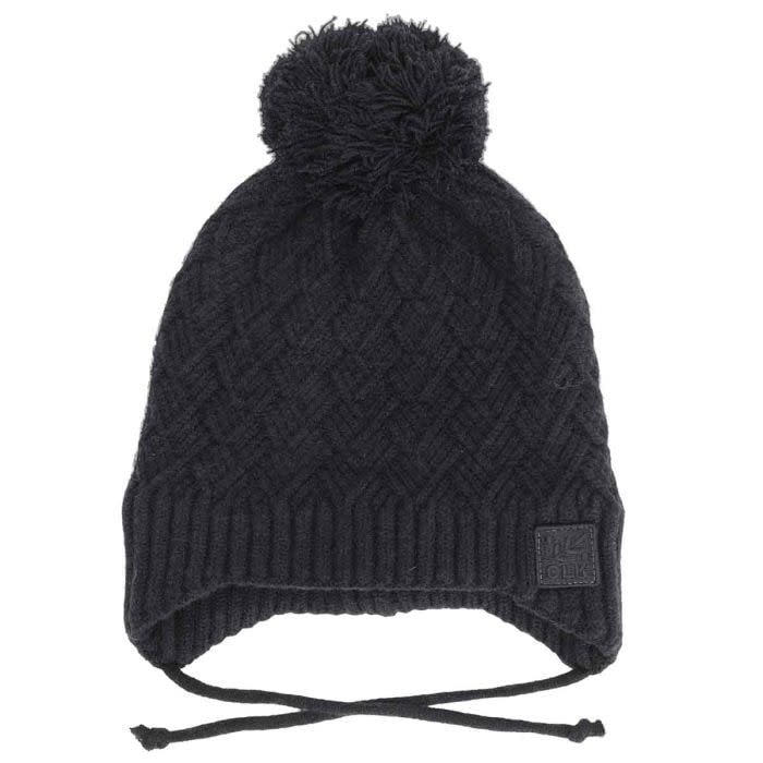 Knit Pom Windproof Hat