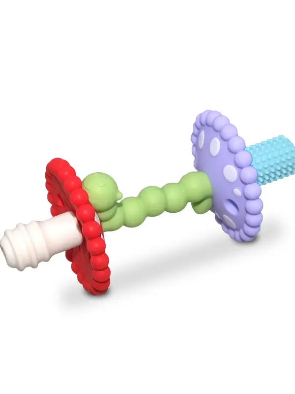 Raz Baby Chompy Mushroom Wand Teether