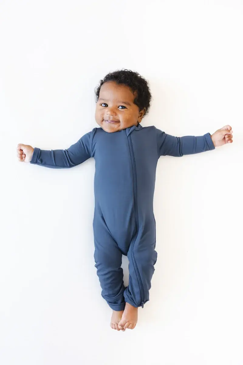 Kyte Zipper Romper - Oxford