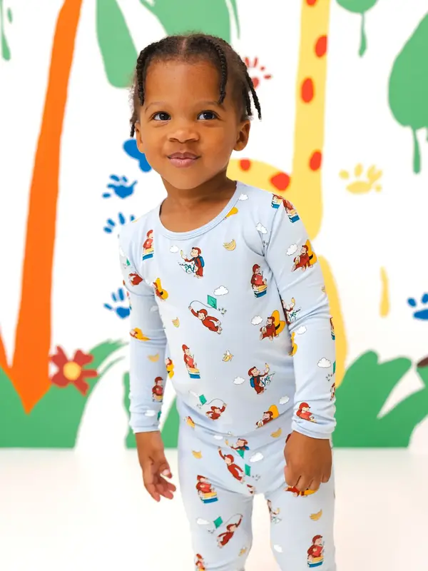 Kyte Long Sleeve Pajama Set - Curious George
