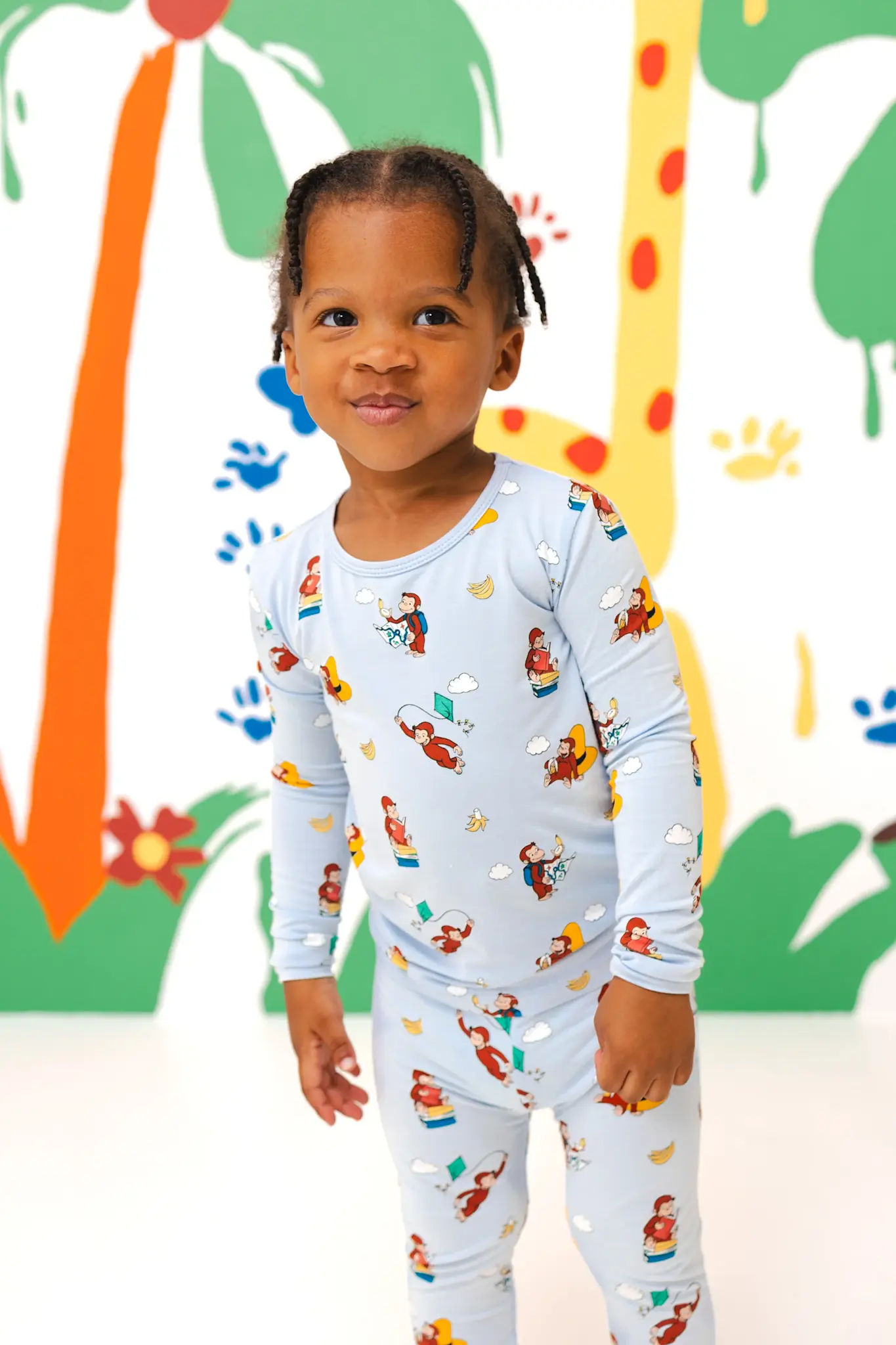 Kyte Long Sleeve Pajama Set - Curious George