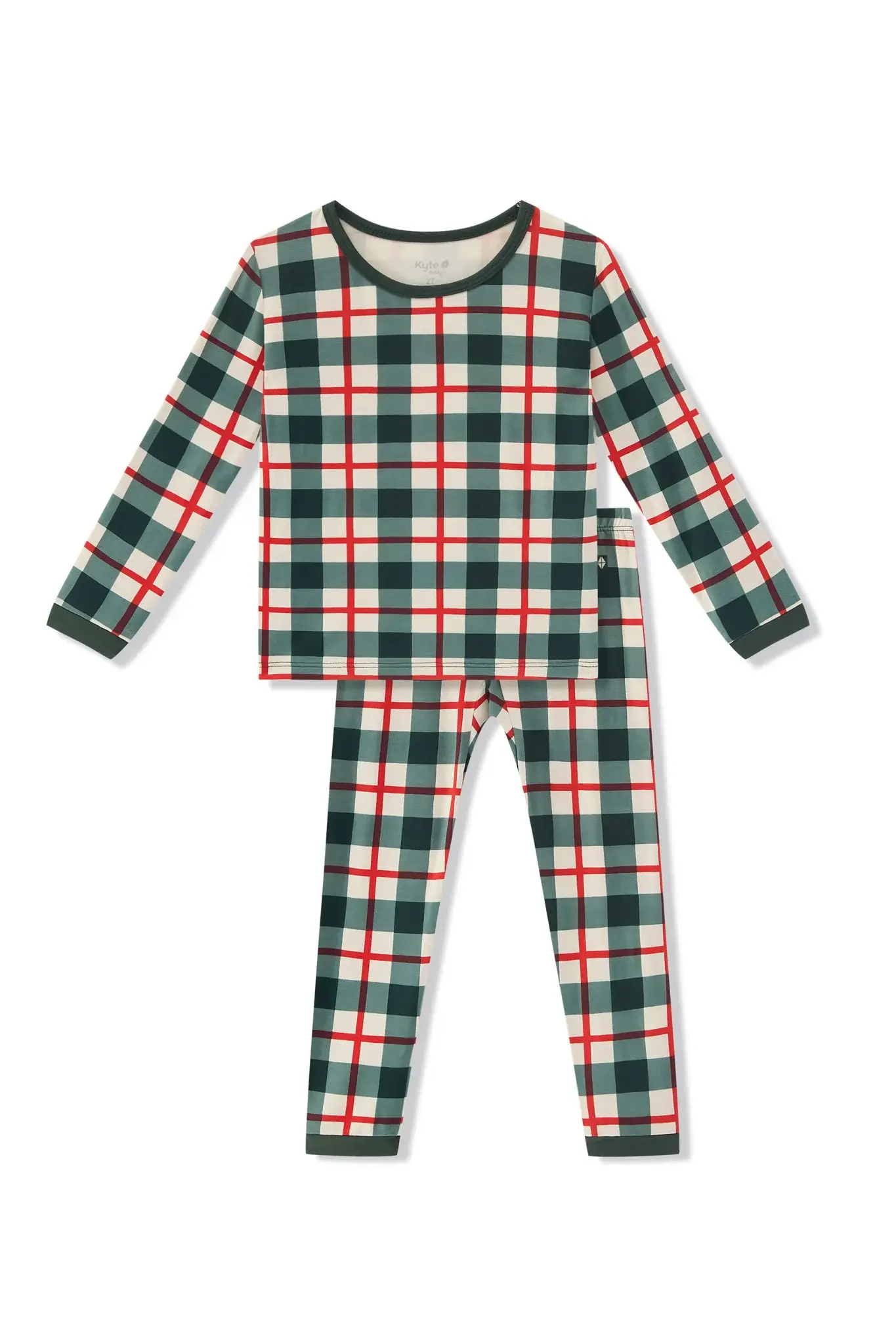 Kyte Holiday Pajama Set - Holiday Plaid