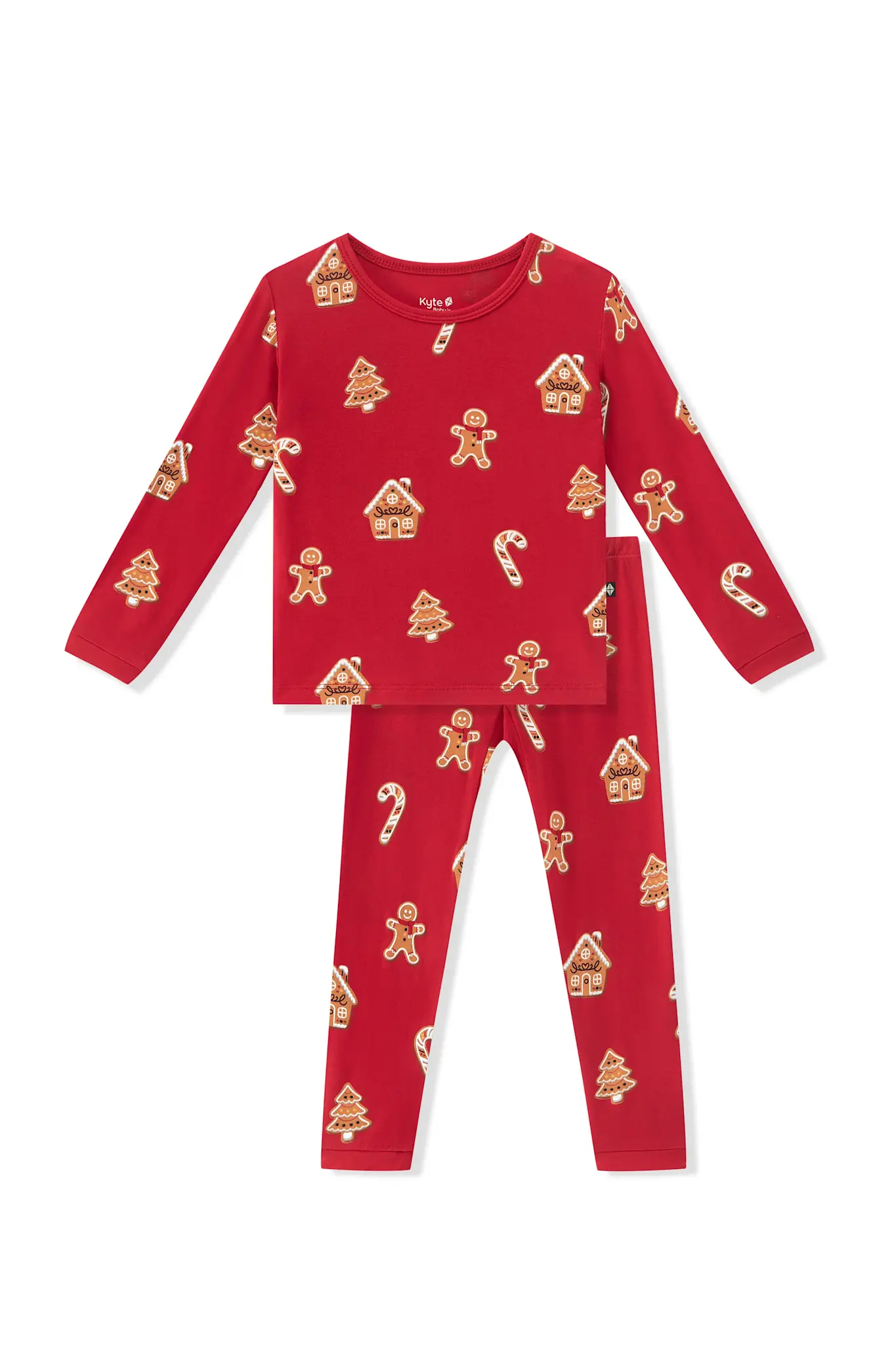 Kyte Holiday Pajama Set -Gingerbread