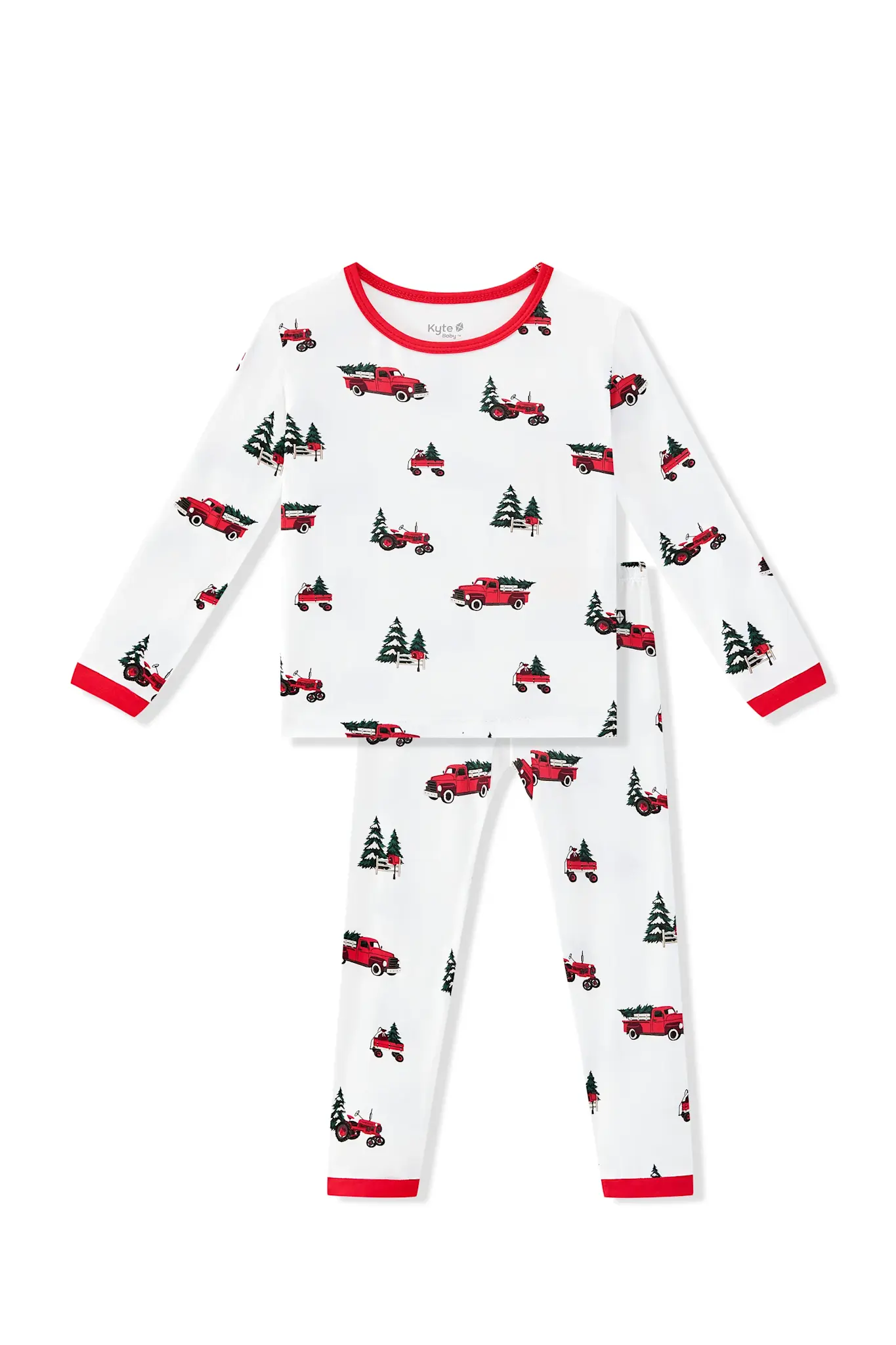 Kyte Holiday Pajama Set - Holiday Tree Farm