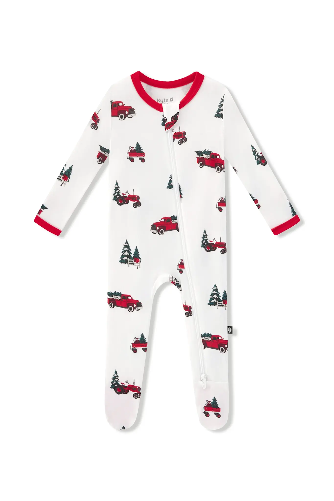 Kyte Holiday Footie - Holiday Tree Farm