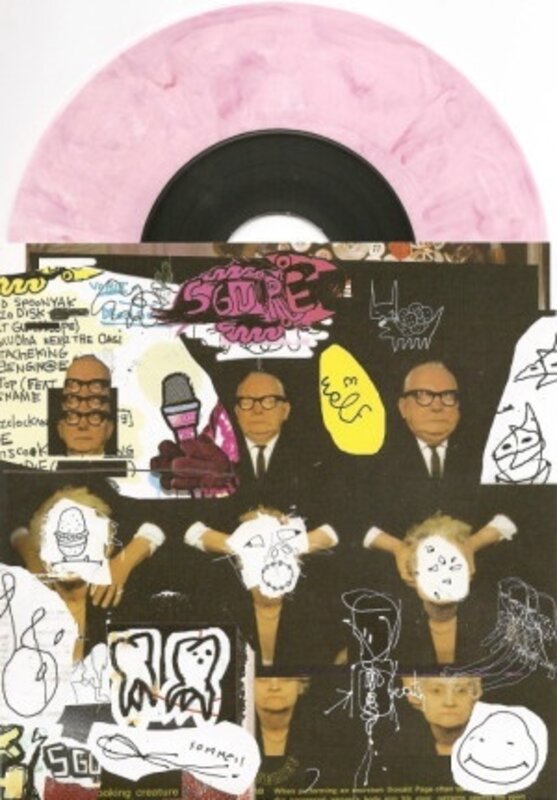 New Vinyl Sgure - UkiωWolf (Limited, Pink Marbled) [Import] 7"