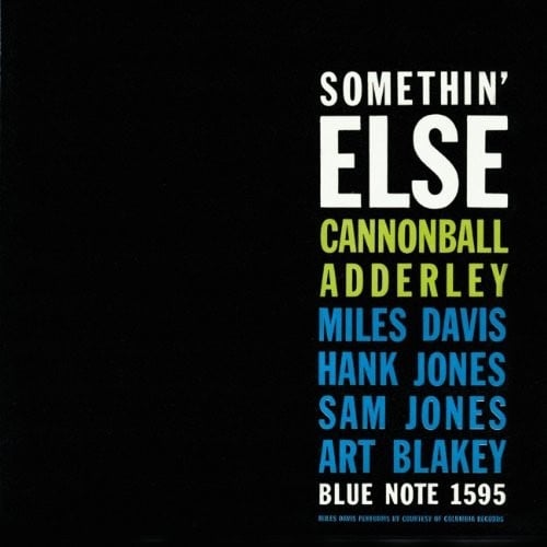 New Vinyl Cannonball Adderley - Somethin' Else LP