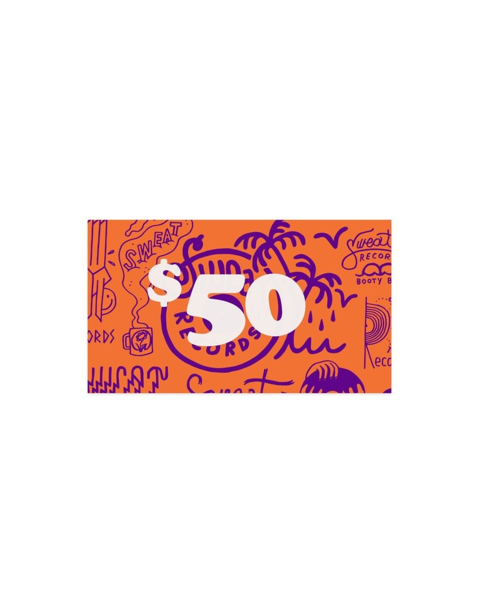 Gift Card $50 Sweat Records In-Store Gift Card