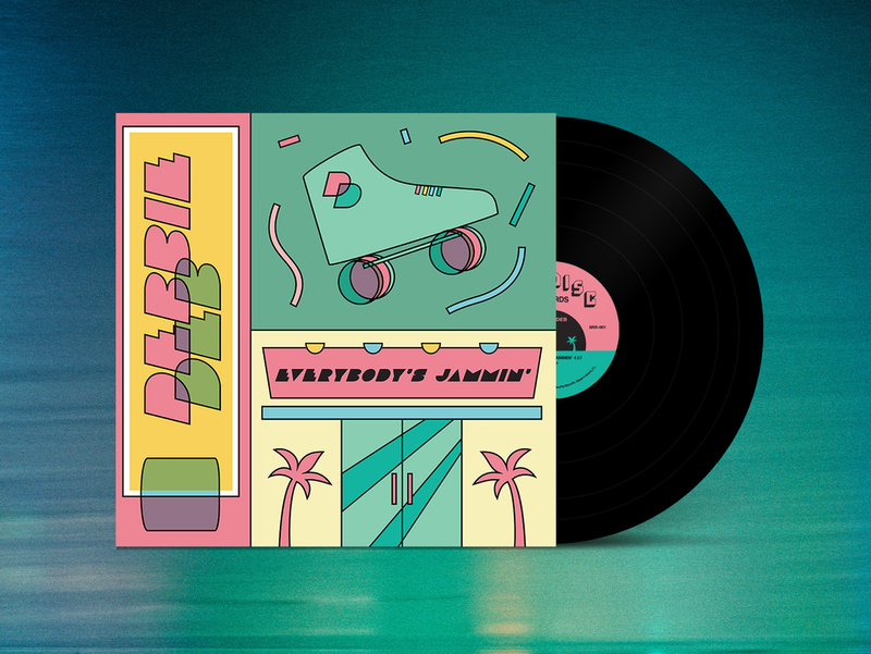 New Vinyl Debbie Deb - Everybody's Jammin' 12"