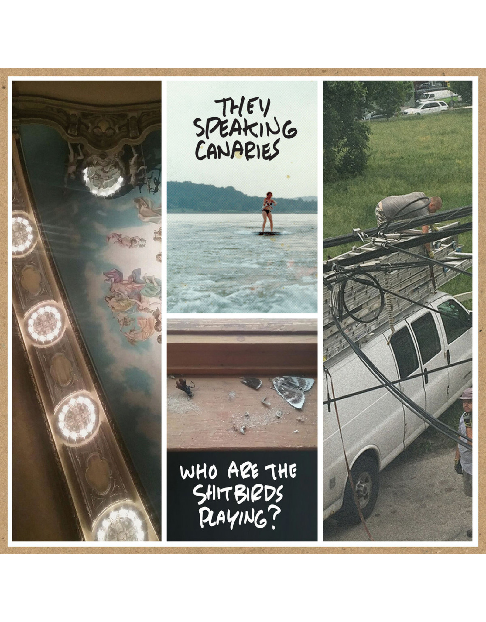New Vinyl Speaking Canaries - Who Are The Shitbirds Playing? LP