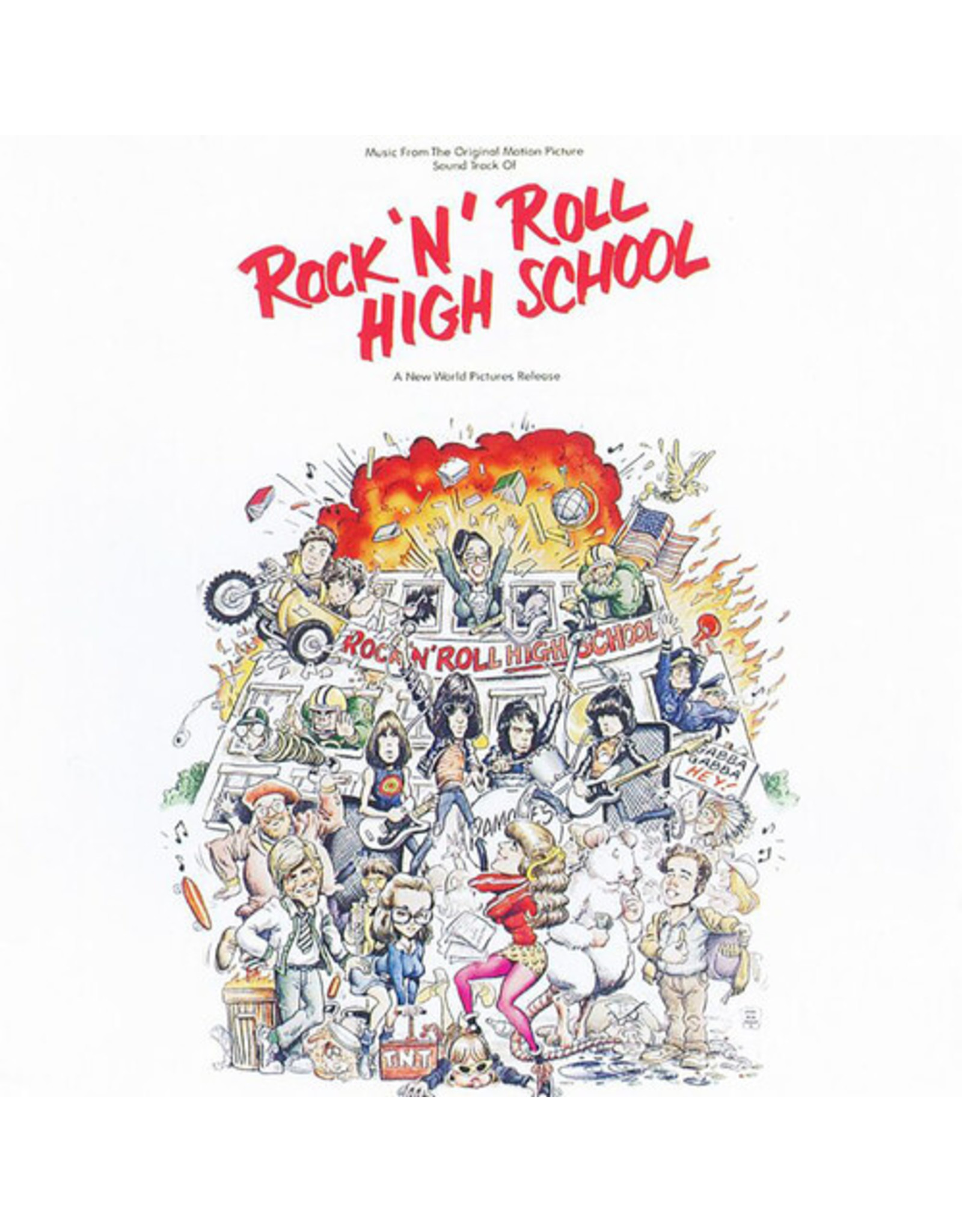New Vinyl Ramones/Various - Rock 'N' Roll High School OST LP