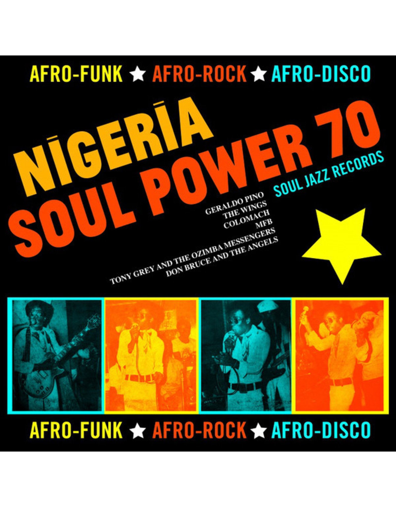New Vinyl Various - Nigeria Soul Power 70: Afro-Funk ★ Afro-Rock ★ Afro-Disco 2LP
