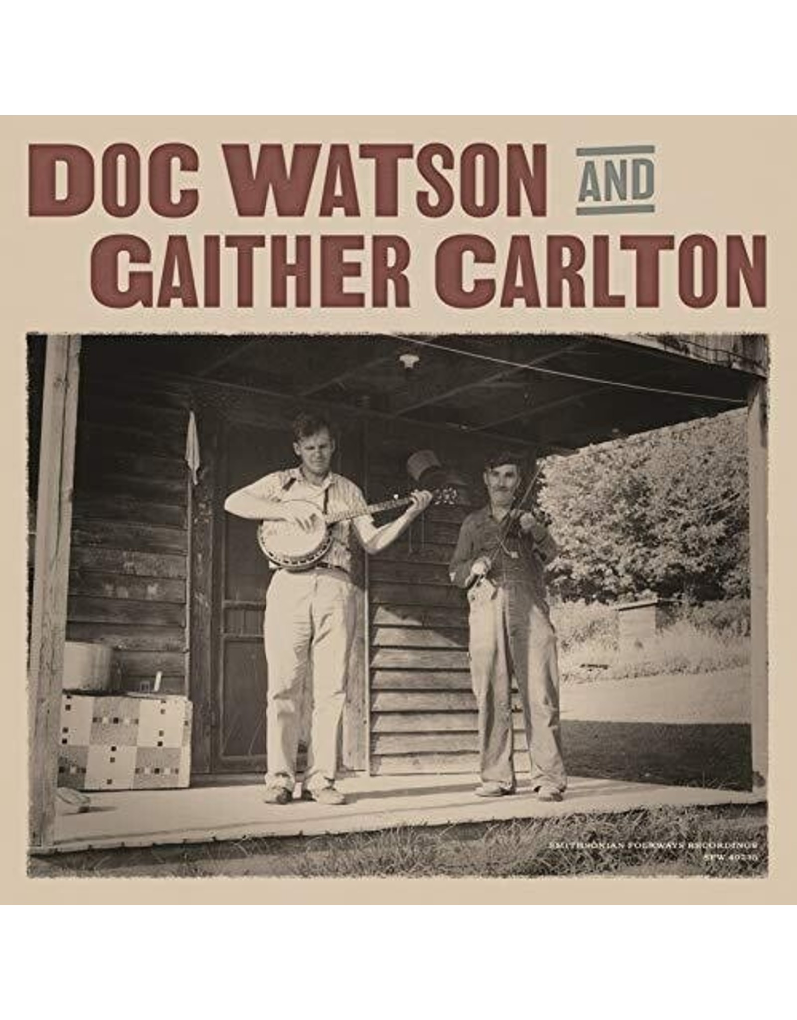 New Vinyl Doc Watson And Gaither Carlton - S/T LP