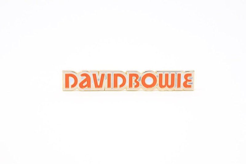 Enamel Pin David Bowie Low Logo Enamel Pin