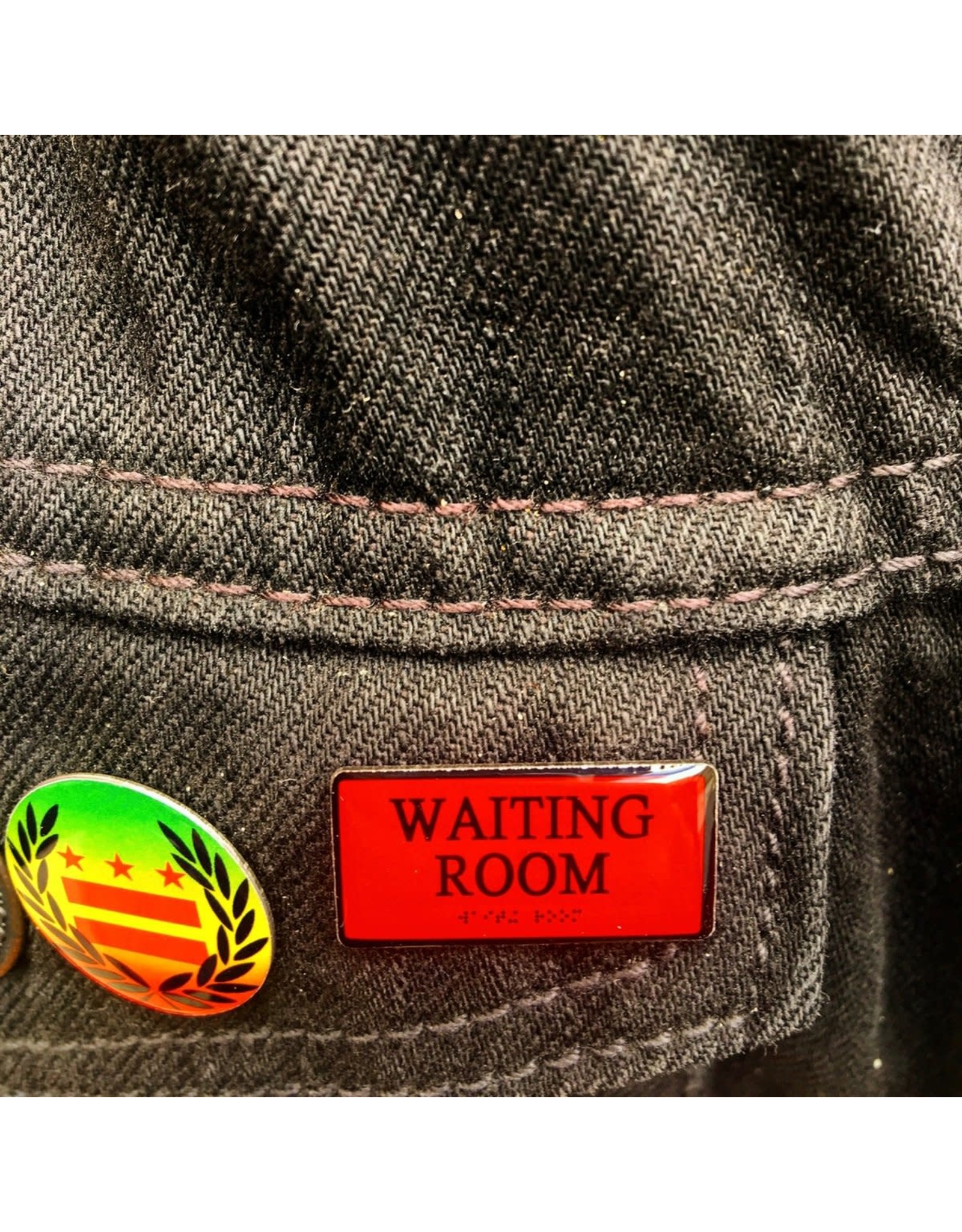 Enamel Pin Waiting Room Enamel Pin