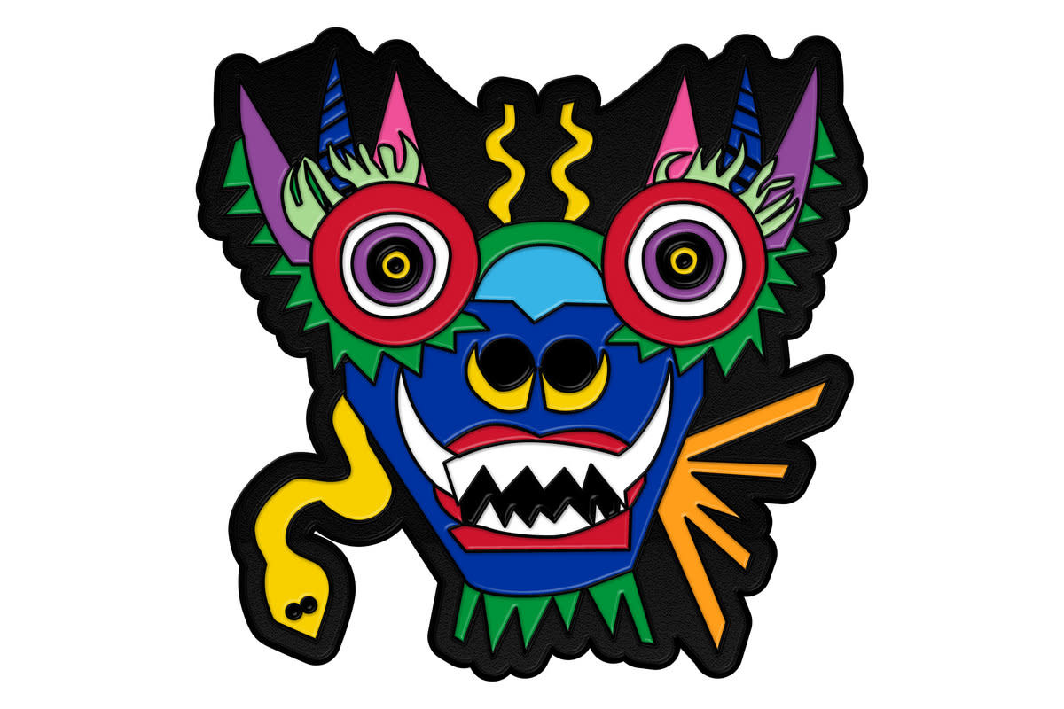 Enamel Pin Richie Hell "Jungle Spirit" Pin