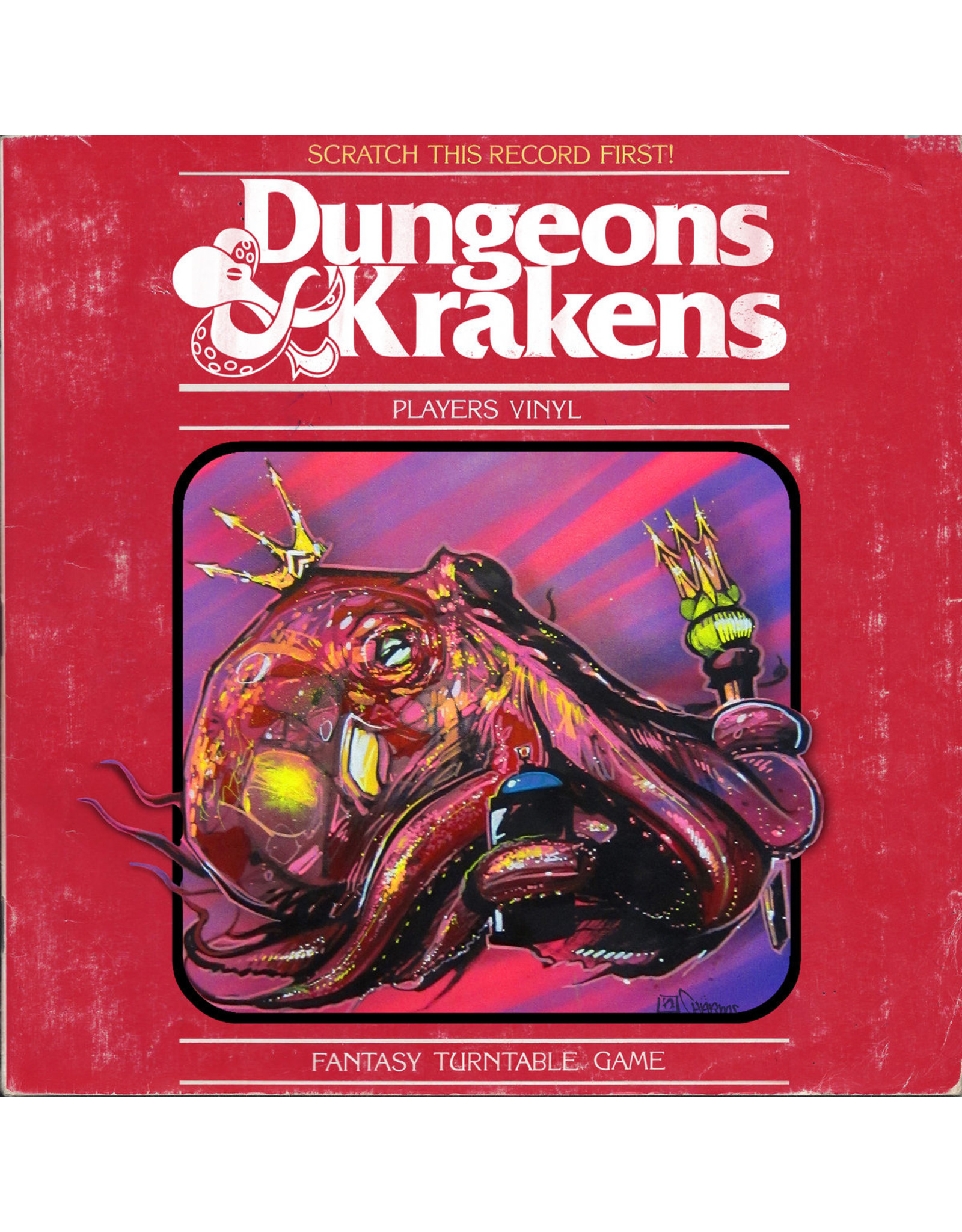 New Vinyl DJ Because & DJ Efechto - Dungeons & Krakens 7"