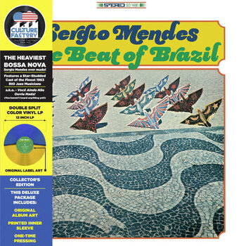 New Vinyl Sérgio Mendes - The Beat Of Brazil (Green/Yellow Split) LP