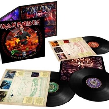 New Vinyl Iron Maiden - Nights Of The Dead, Legacy Of The Beast: Live In Mexico City 3LP