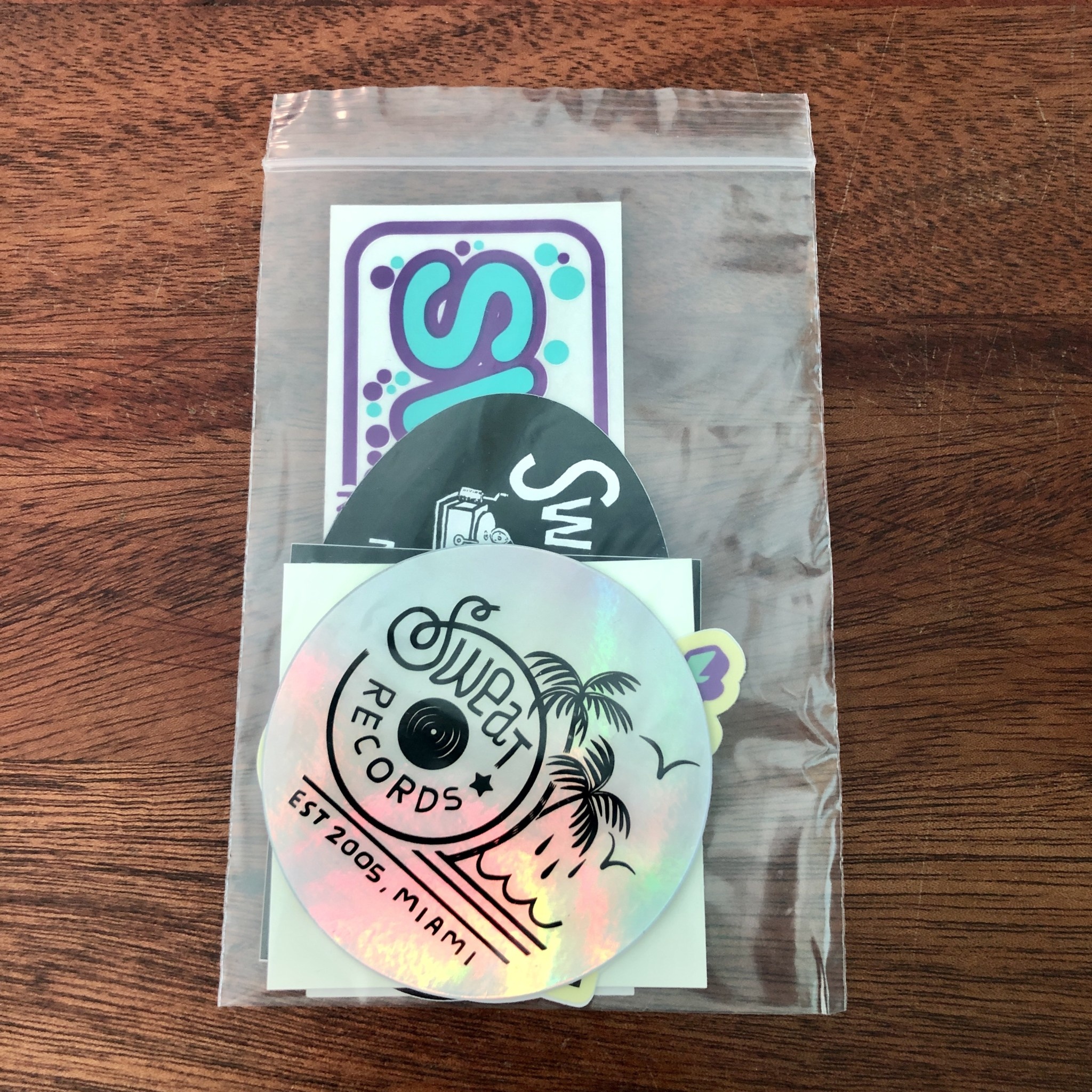 Sweat Records Sticker Pack